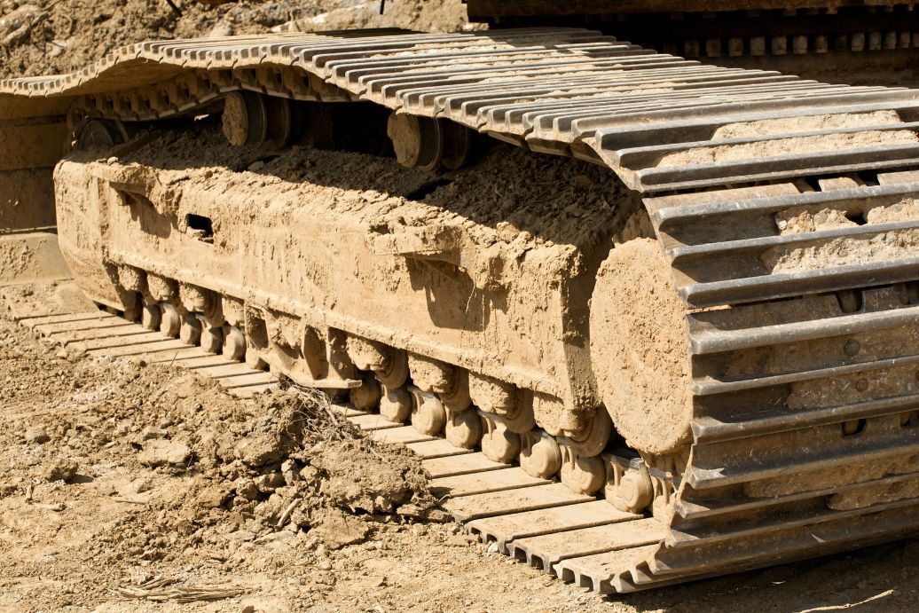Engins TP: comment changer de chenilles?