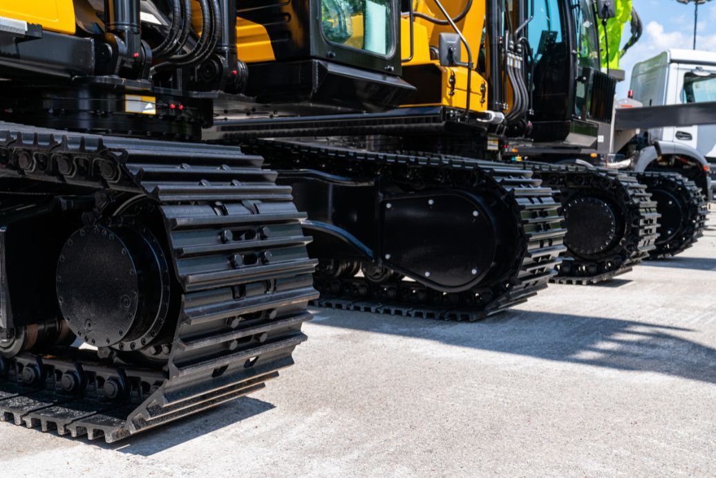 chenilles engins TP