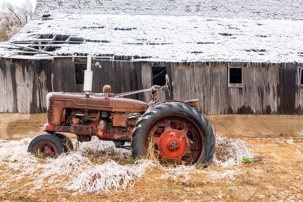 Comment entretenir mon tracteur en hiver ?